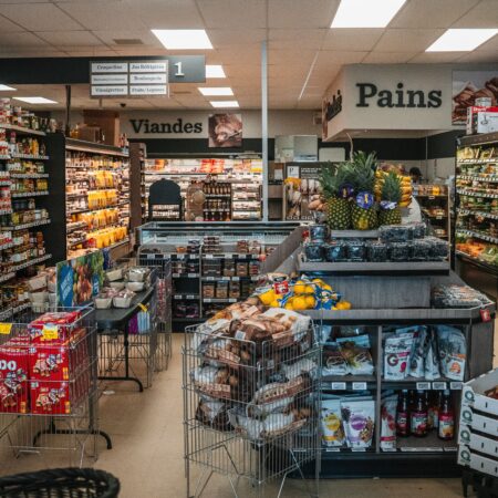 Franse supermarkten